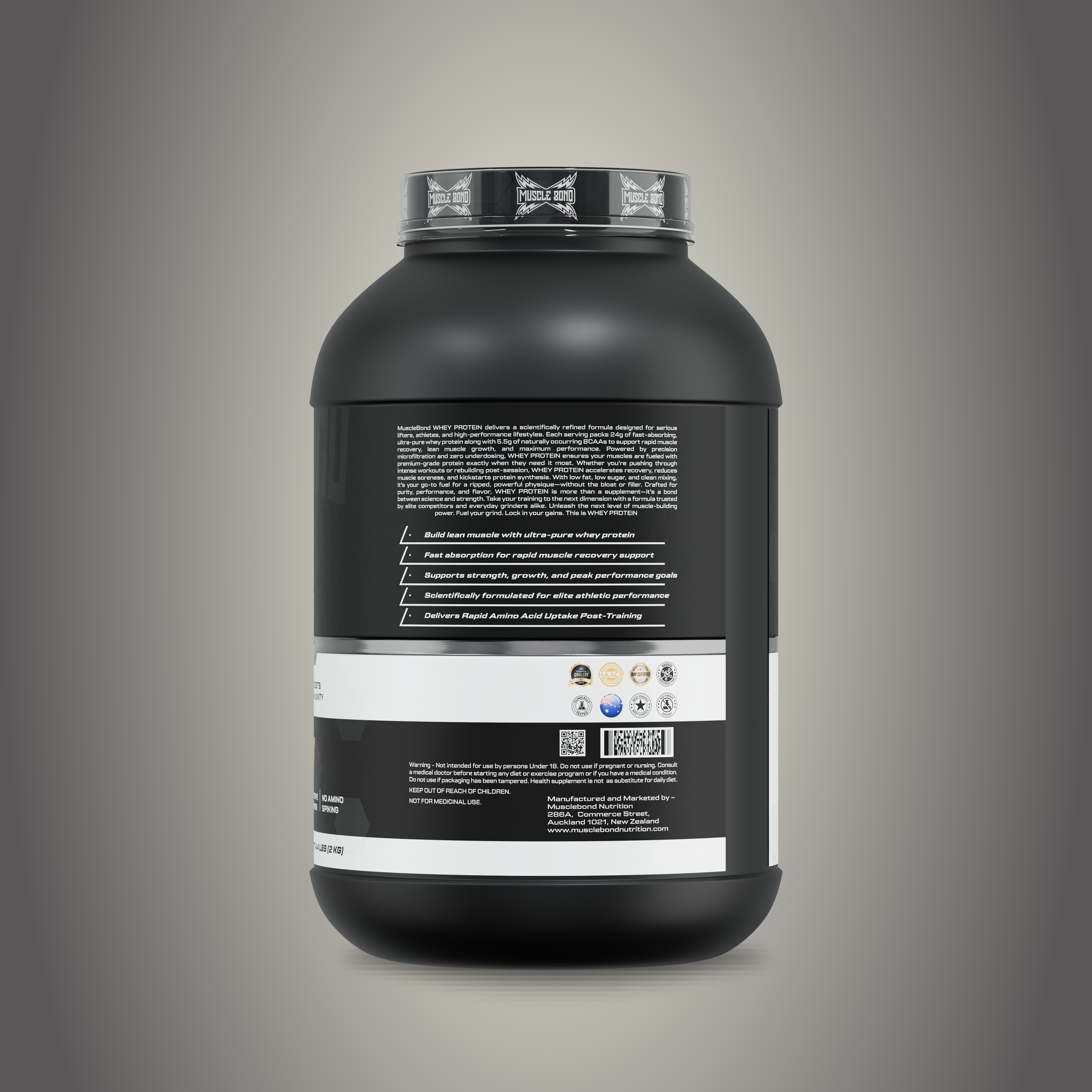 Muscle Bond Whey Protein - Product Details